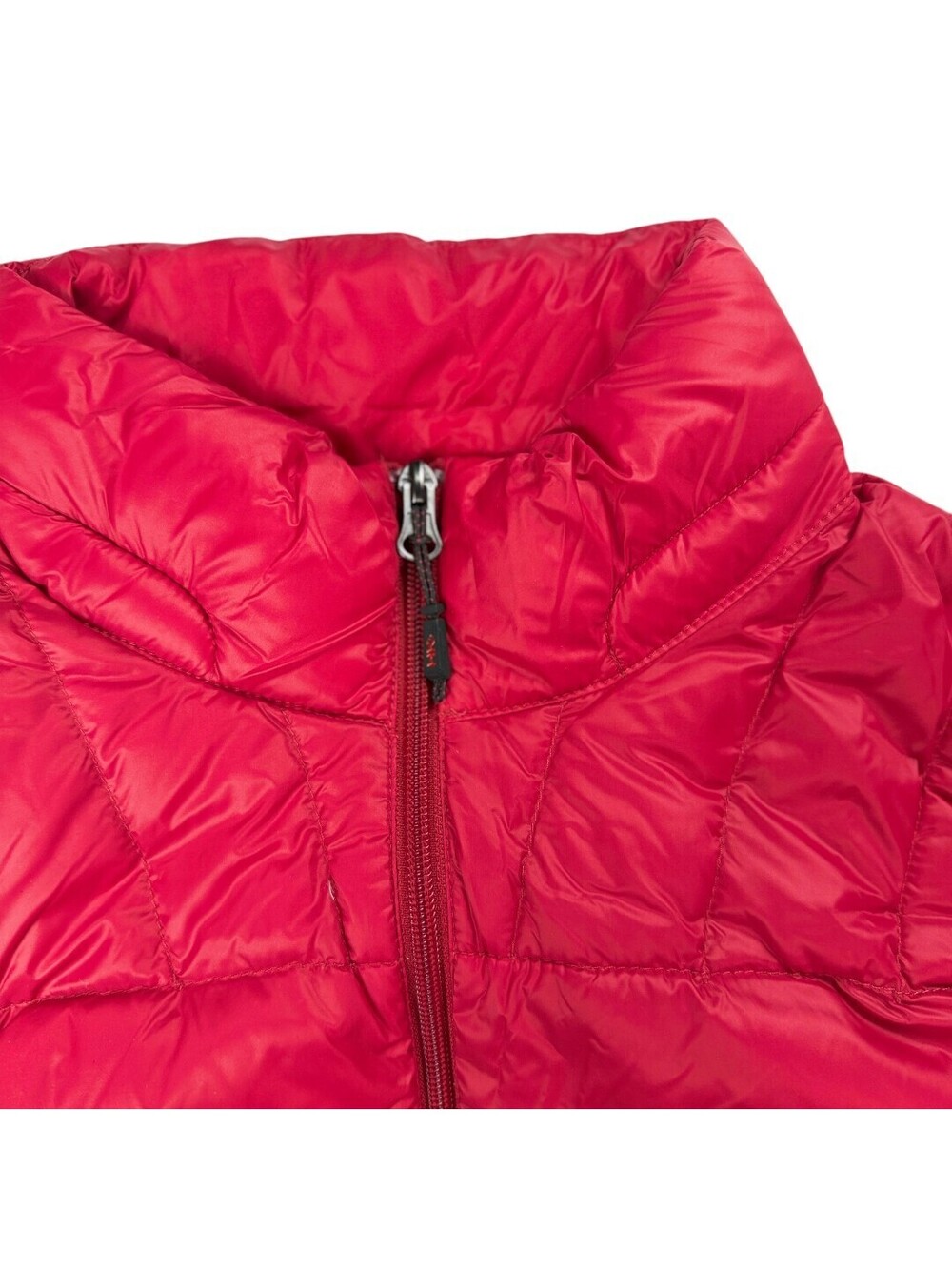 🎁 Puffer Vest Mens Red Lightweight Down Packable Size on Tag Small Hawke & Co - Picture 7 of 13